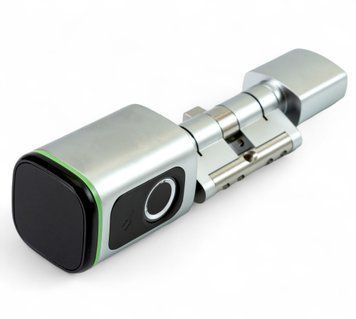 456862 Розумний замок Bluetooth на сердечник для дверей Tervix Pro Line Smart door Lock BT 4722 фото