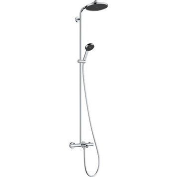 Душова система Hansgrohe Activera S 240 1jet EcoSmart 28871000, з термостатом Ecostat Fine, хром 28871000 фото