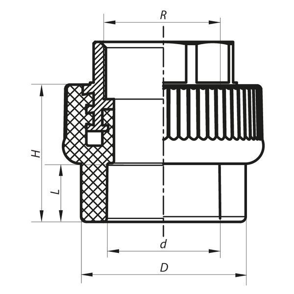 З'єднувальна муфта ВР 40x1.1/4F PPR Koer K0091.PRO (KP0109) 1c19818f-a01f-49ee-b32e-e3931ac1923d фото