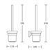 Йоржик для унітазу VBI VENUS BRUSH GOLD VBI-040010BG фото 2