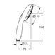 Ручний душ Grohe Tempesta 27597003 2 режими струменю 27597003 фото 2