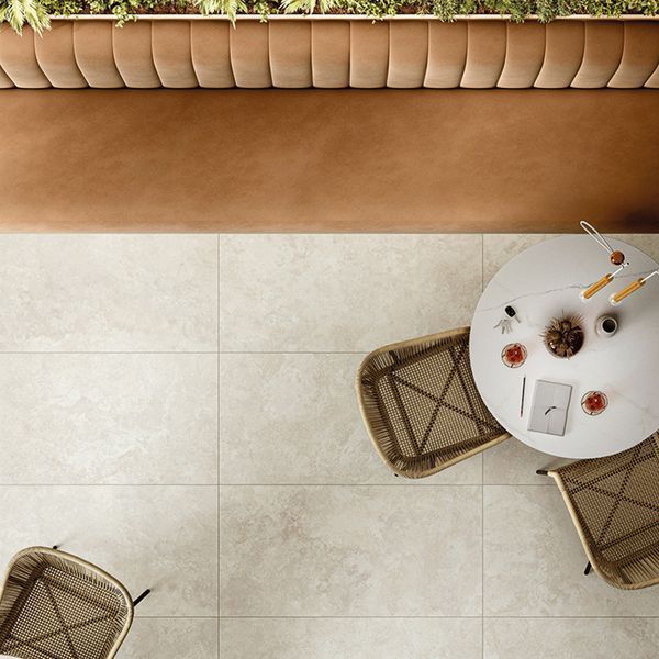 Керамограніт Mirage ElysianTravertino Pearly Cross EY 12 NAT SQ 60x120 см 549078 фото