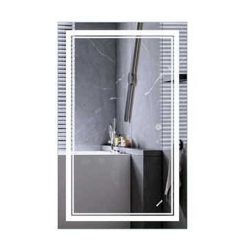 Дзеркало MIXXUS PREMIUM QUADRO MR20-50x80-REVERSE з LED Touch, Anti-fog, димером, рег. яскравості (MP6620) 572c1cd2-2a16-4a6f-b0ab-9ab189999b0d фото