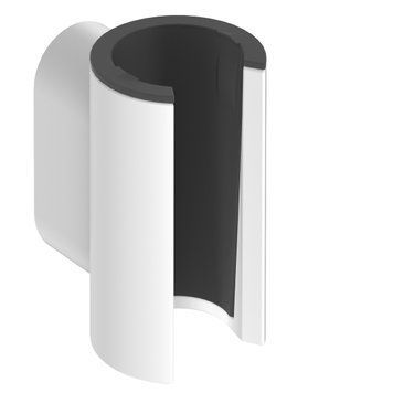 Тримач ручного душу Hansgrohe Porter Fine 28885700 білий матовий 28885700 фото