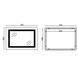 Дзеркало MIXXUS WARM MR12-70x50-REVERSE з LED Touch, Anti-fog, димером, рег. яскравості (MI6670) 3631ea1d-9f4e-4dc2-808c-49f53957cce8 фото 7
