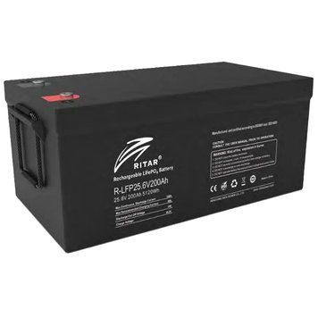 Ritar R-LFP25.6V200AH G1 з bluetooth Літієва акумуляторна батарея 3012625802 фото