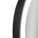 Дзеркало настінне Gemini (GE1B) 800х700 мм, овальне, з LED-підсвіткою Touch, антизапотіванням, димером, рег. темп. кольору (3000-6500K) Qtap QT2578R8072B фото 5