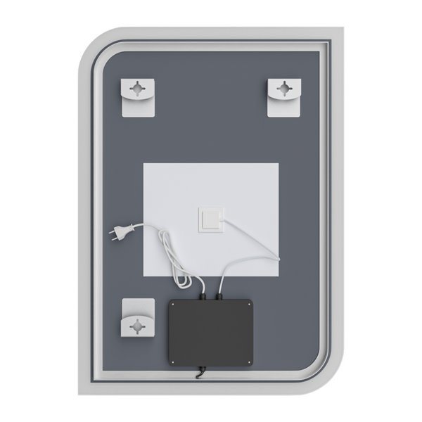 Дзеркало MIXXUS PREMIUM BEVEL MA02-90x65-REVERSE з LED Touch, Anti-fog, димером (3-6,5kK) (MP6641) 68559ea8-7f09-434d-b43a-301424969374 фото
