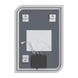Дзеркало MIXXUS PREMIUM BEVEL MA02-90x65-REVERSE з LED Touch, Anti-fog, димером (3-6,5kK) (MP6641) 68559ea8-7f09-434d-b43a-301424969374 фото 11