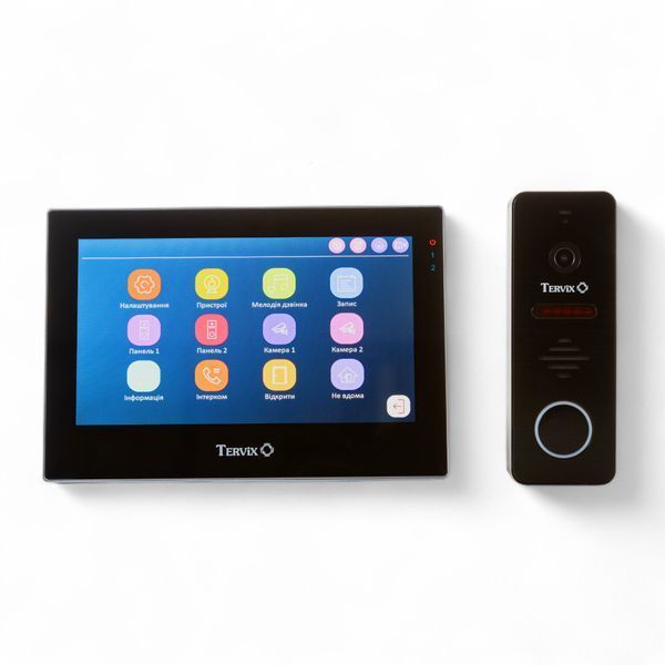 475420 Комплект відеодомофона WiFi + Ethernet Tervix Pro Line Smart Video Door Phone System 4425 фото