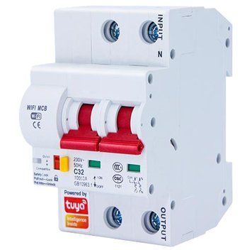 439411 Розумний диф. автоматичний вимикач з електромоніторингом Tervix WiFi Circuit Breaker, 40A 4479 фото