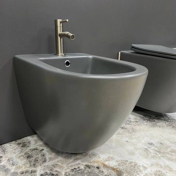 Підвісне біде VBI VULCANO GREY MATT VBI-020411 фото