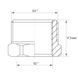 Футорка 1/2 "х3 / 4" Koer KF.F0608.WN без нікелю (KR2985) a8ca581e-5255-4657-ac4d-2fe9658c5b4a фото 3