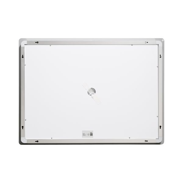 Дзеркало настінне Kubis (KU2) 900х700&nbsp;мм, прямокутне, з LED-підсвічуванням Touch, антизапотіванням, димером, рег. яскравості Lidz LD78LF904907048452 фото