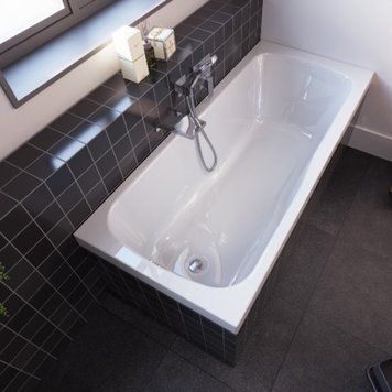 Ванна акрилова Devit Comfort 17075234 170x75 см біла з ніжками 207093 17075234 фото