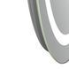 Дзеркало настінне Gemini (GE1) 650х900 мм, овальне, з LED-підсвіткою Touch, антизапотіванням, димером, рег. темп. кольору (3000-6500K) Qtap QT2578R6590 фото 3