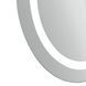 Дзеркало настінне Gemini (GE1) 650х900 мм, овальне, з LED-підсвіткою Touch, антизапотіванням, димером, рег. темп. кольору (3000-6500K) Qtap QT2578R6590 фото 4