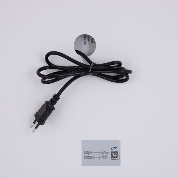 Дзеркало настінне Cardinal (CA1) 800х500 мм, прямокутне, з LED-підсвіткою Touch, антизапотіванням, димером, рег. темп. кольору (3000-6500K) Qtap QT0478C8050 фото