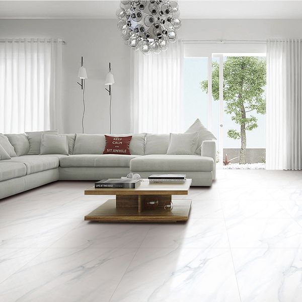Керамограніт Megagres W6P600B Carrara 60x60 см 343121 фото