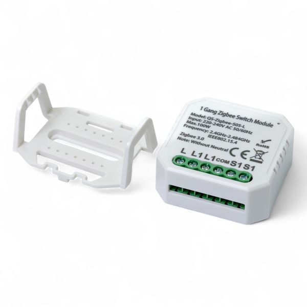 432141 Розумний вимикач Tervix Pro Line ZigBee Switch (1 клавіша), без нуля 4108 фото