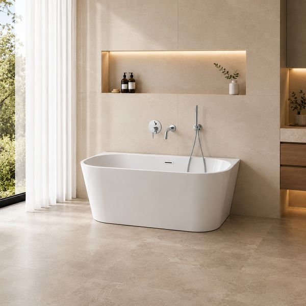 Ванна VBI CAVALLINO 150 &times; 75, пристінна VBI-071415 фото