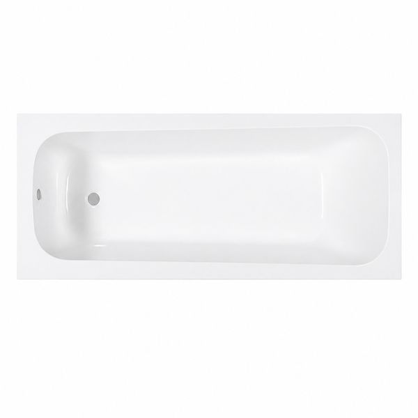 Комплект: вбудована ванна VBI AMIATA 170x80 + сифон CHROME + ніжки VBI-070827KIT фото