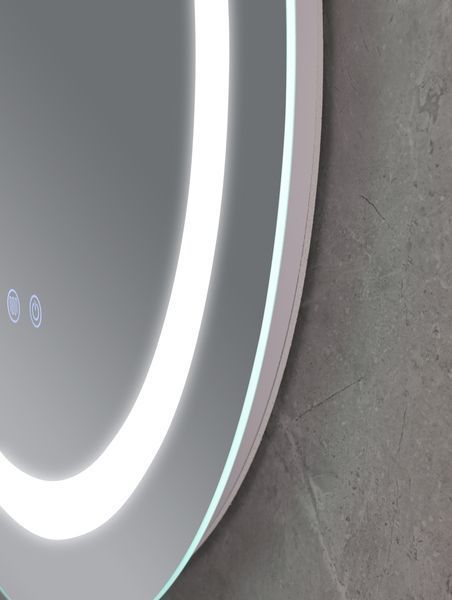 Дзеркало MIXXUS PLAIN MC02-60-CASE з LED Touch, Anti-fog, димером, рег. яскравості, годинником (MI6661) 99858c67-c599-4dad-9d95-6bbec9a7d923 фото