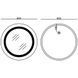 Дзеркало MIXXUS PLAIN MC02-60-CASE з LED Touch, Anti-fog, димером, рег. яскравості, годинником (MI6661) 99858c67-c599-4dad-9d95-6bbec9a7d923 фото 4