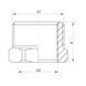 Футорка 1/2 "х3 /4" Koer KF.F0608 (KF0082) effe96de-3379-44d6-98ae-3f195d2bbc7f фото 2